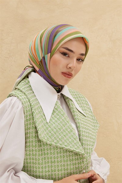 Silk Home Organik Pamuk İpek Eşarp 79011-11