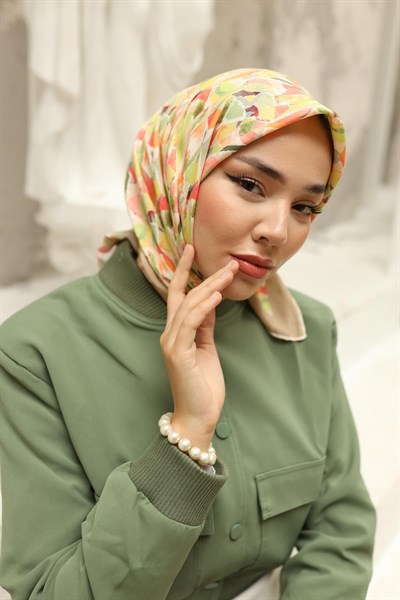 Silk Home Organik Pamuk İpek Eşarp 79012-03