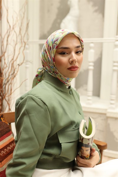 Silk Home Organik Pamuk İpek Eşarp 79012-16