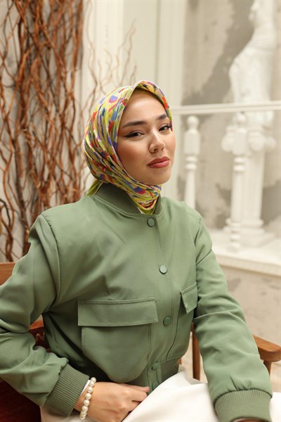 Silk Home Organik Pamuk İpek Eşarp 79012-15