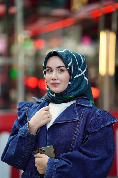 Silk Home Sura (Saten) İpek Eşarp 11388-S07