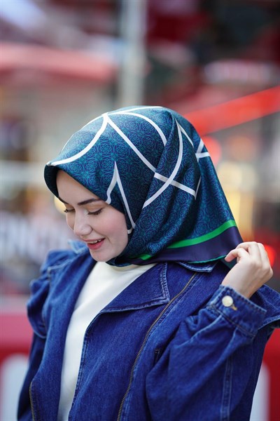 Silk Home Sura (Saten) İpek Eşarp 11388-S07
