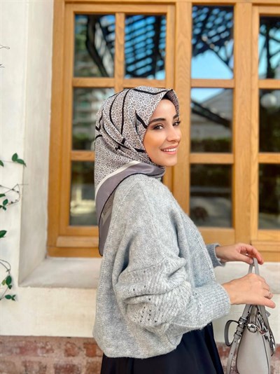 Silk Home Sura (Saten) İpek Eşarp 11388-S10