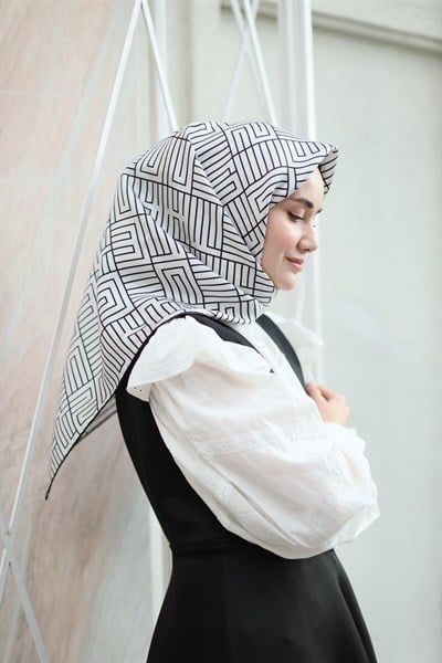 Silk Home Sura (Saten) İpek Eşarp 11390-S02