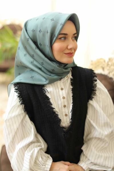 Silk Home Sura (Saten) İpek Eşarp 11392-S08
