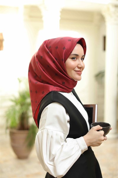Silk Home Sura (Saten) İpek Eşarp 11392-S10