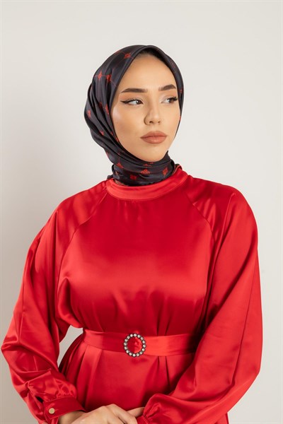 Silk Home Sura (Saten) İpek Eşarp 11392-S25