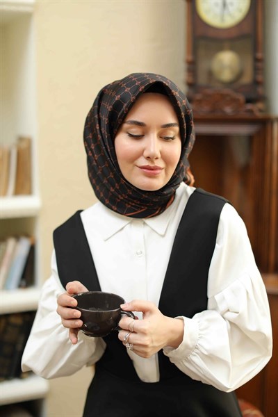 Silk Home Sura (Saten) İpek Eşarp 11393-S28