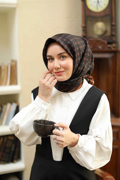 Silk Home Sura (Saten) İpek Eşarp 11393-S28