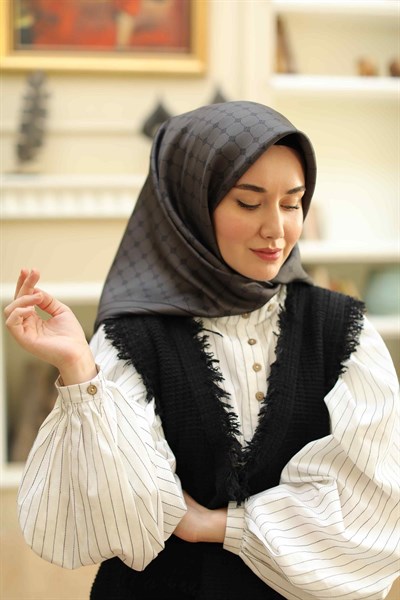 Silk Home Sura (Saten) İpek Eşarp 11393-S24