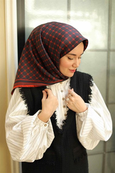 Silk Home Sura (Saten) İpek Eşarp 11393-S29
