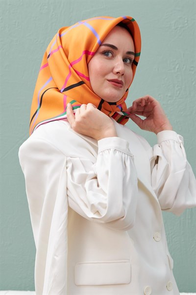 Silk Home Sura (Saten) İpek Eşarp 11394-S15