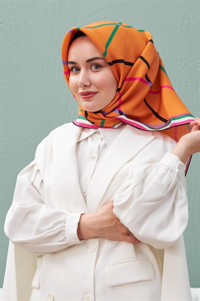 Silk Home Sura (Saten) İpek Eşarp 11394-S15