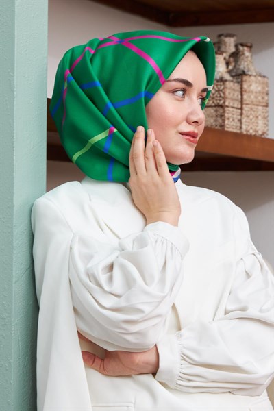 Silk Home Sura (Saten) İpek Eşarp 11394-S10