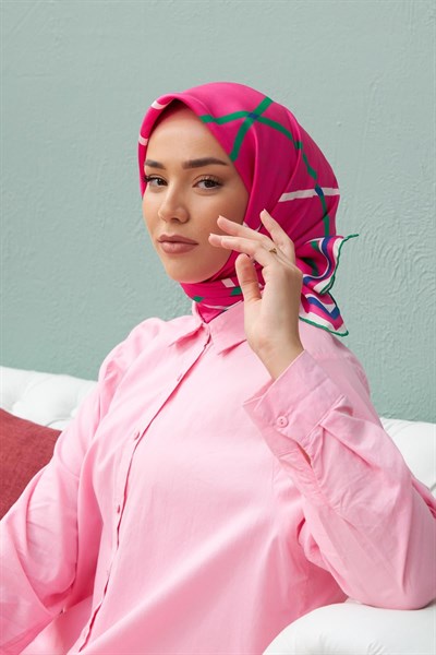 Silk Home Sura (Saten) İpek Eşarp 11394-S27