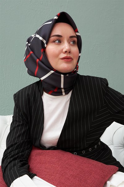 Silk Home Sura (Saten) İpek Eşarp 11394-S24