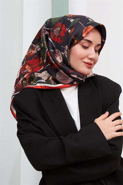 Silk Home Sura (Saten) İpek Eşarp 11395-S07