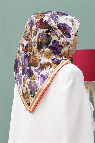Silk Home Sura (Saten) İpek Eşarp 11395-S03