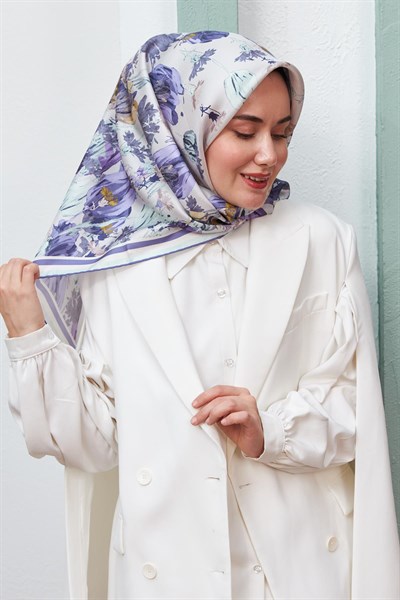 Silk Home Sura (Saten) İpek Eşarp 11395-S01