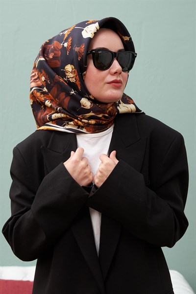 Silk Home Sura (Saten) İpek Eşarp 11395-S05
