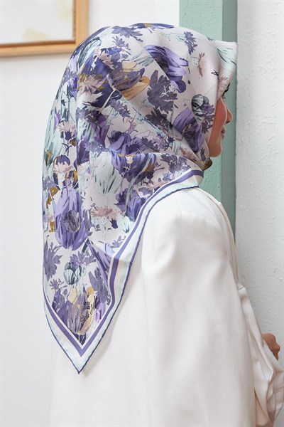 Silk Home Sura (Saten) İpek Eşarp 11395-S01