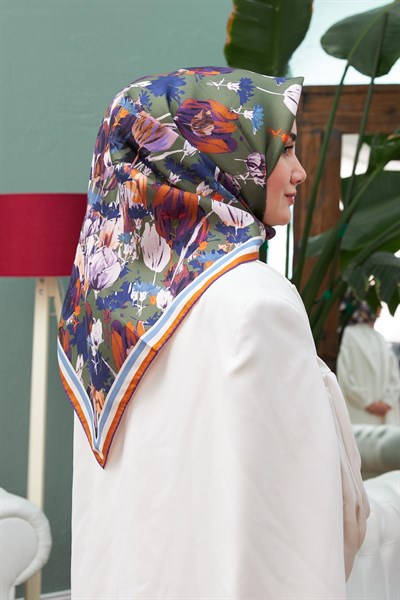 Silk Home Sura (Saten) İpek Eşarp 11395-S13