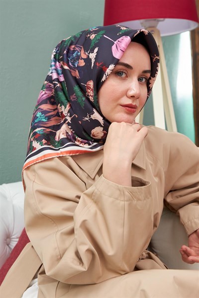Silk Home Sura (Saten) İpek Eşarp 11395-S11