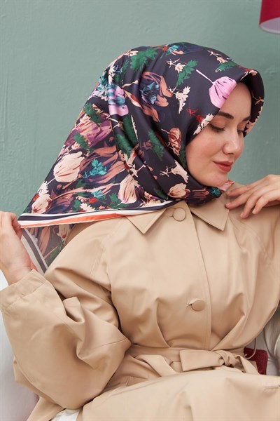Silk Home Sura (Saten) İpek Eşarp 11395-S11