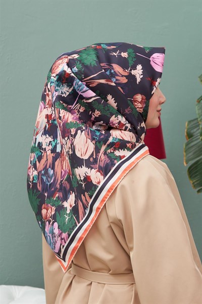 Silk Home Sura (Saten) İpek Eşarp 11395-S11