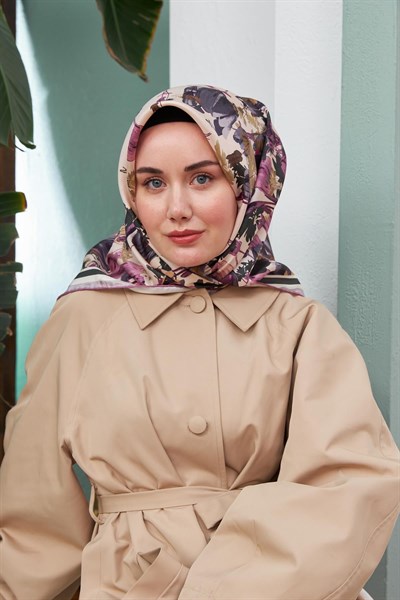 Silk Home Sura (Saten) İpek Eşarp 11395-S21
