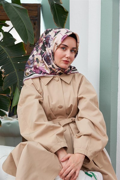 Silk Home Sura (Saten) İpek Eşarp 11395-S21