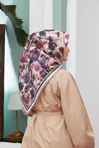 Silk Home Sura (Saten) İpek Eşarp 11395-S21