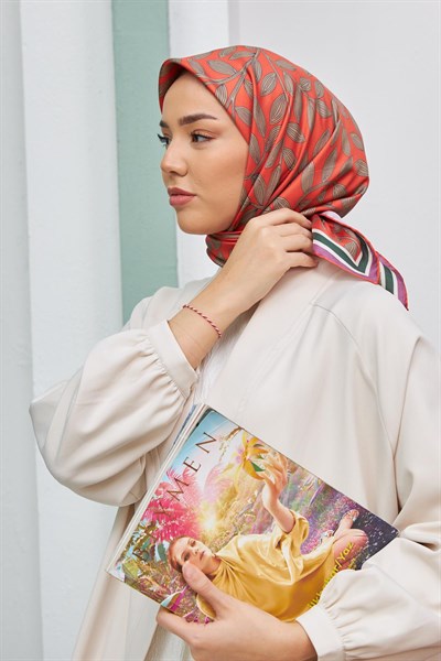 Silk Home Sura (Saten) İpek Eşarp 11397-S23