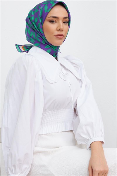 Silk Home Sura (Saten) İpek Eşarp 11397-S38