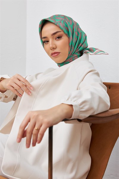 Silk Home Sura (Saten) İpek Eşarp 11397-S34
