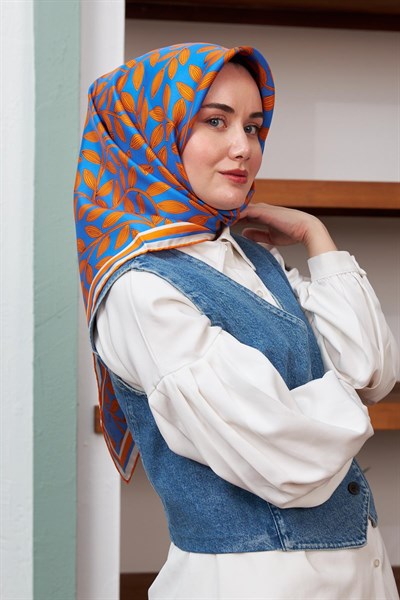 Silk Home Sura (Saten) İpek Eşarp 11397-S36