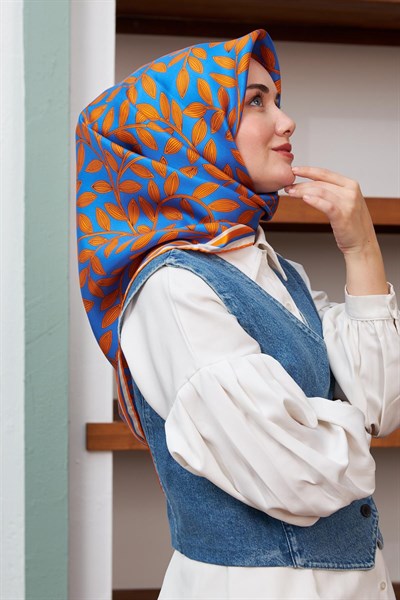 Silk Home Sura (Saten) İpek Eşarp 11397-S36