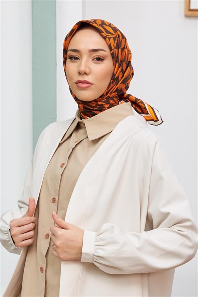 Silk Home Sura (Saten) İpek Eşarp 11397-S48