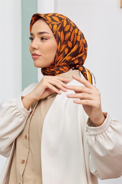 Silk Home Sura (Saten) İpek Eşarp 11397-S48