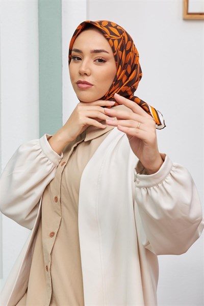 Silk Home Sura (Saten) İpek Eşarp 11397-S48