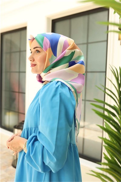 Silk Home Sura (Saten) İpek Eşarp 11398-S01