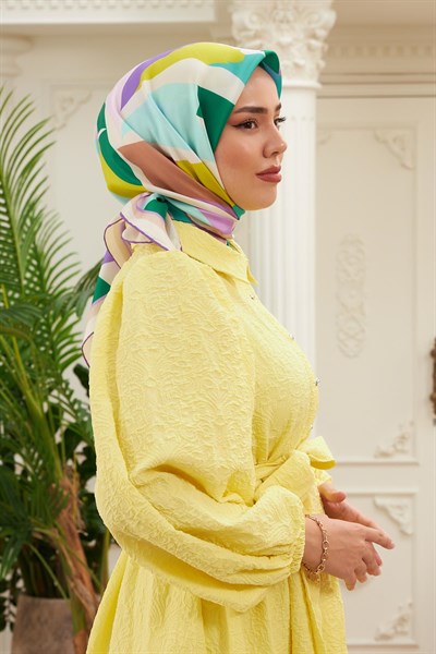 Silk Home Sura (Saten) İpek Eşarp 11398-S15