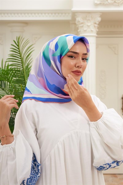 Silk Home Sura (Saten) İpek Eşarp 11398-S16