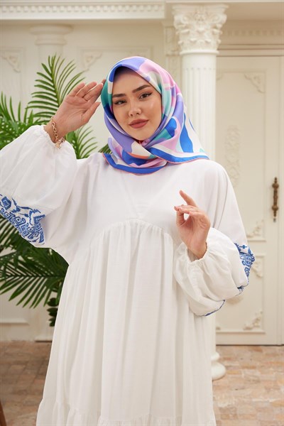 Silk Home Sura (Saten) İpek Eşarp 11398-S16