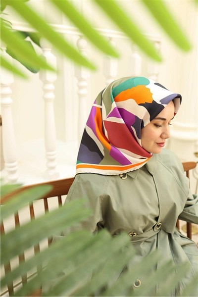 Silk Home Sura (Saten) İpek Eşarp 11398-S11