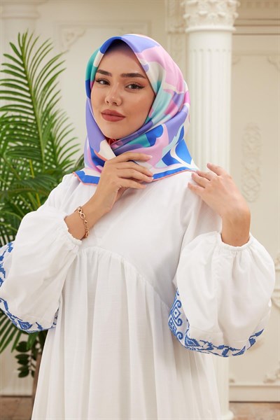 Silk Home Sura (Saten) İpek Eşarp 11398-S16