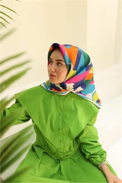 Silk Home Sura (Saten) İpek Eşarp 11398-S12
