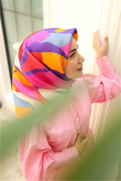 Silk Home Sura (Saten) İpek Eşarp 11398-S13
