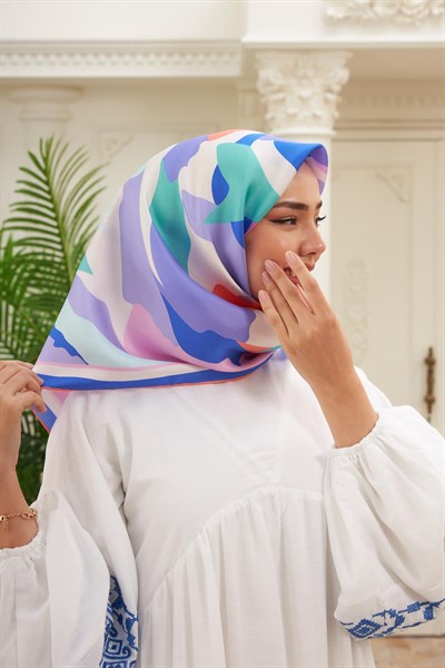 Silk Home Sura (Saten) İpek Eşarp 11398-S16