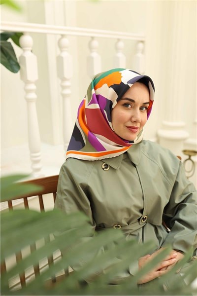 Silk Home Sura (Saten) İpek Eşarp 11398-S11
